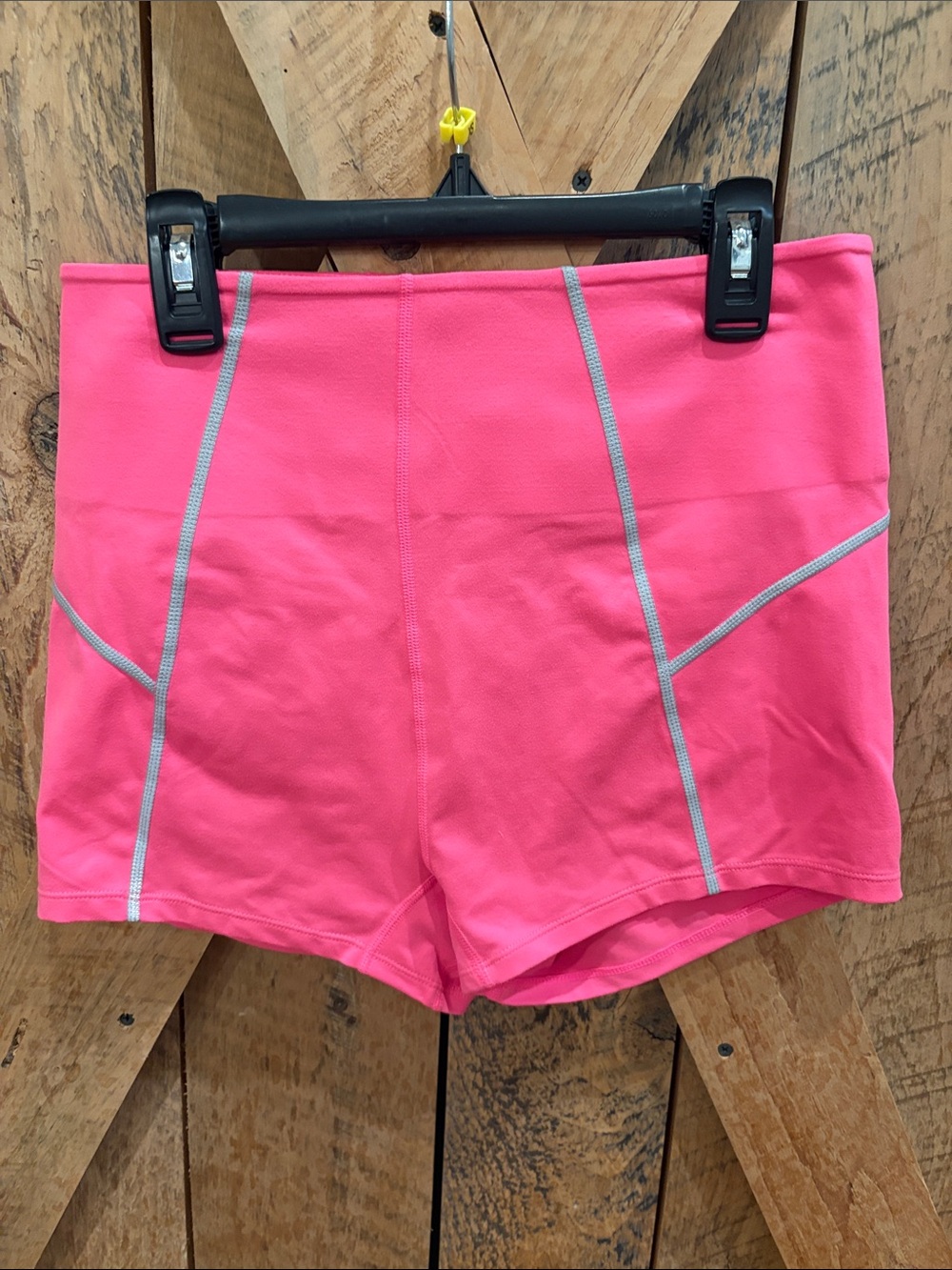 FP Movement by Free People Neon Pink High-Rise Athletic Shorts